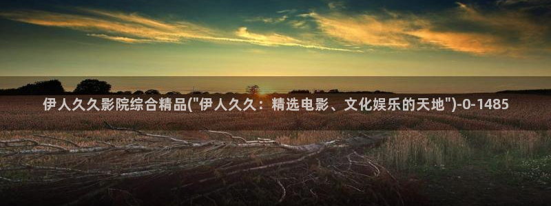 伊人熟女视屏：伊人久久影院综合精品(\