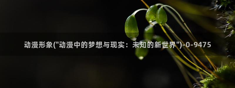 橘子动漫：动漫形象(\
